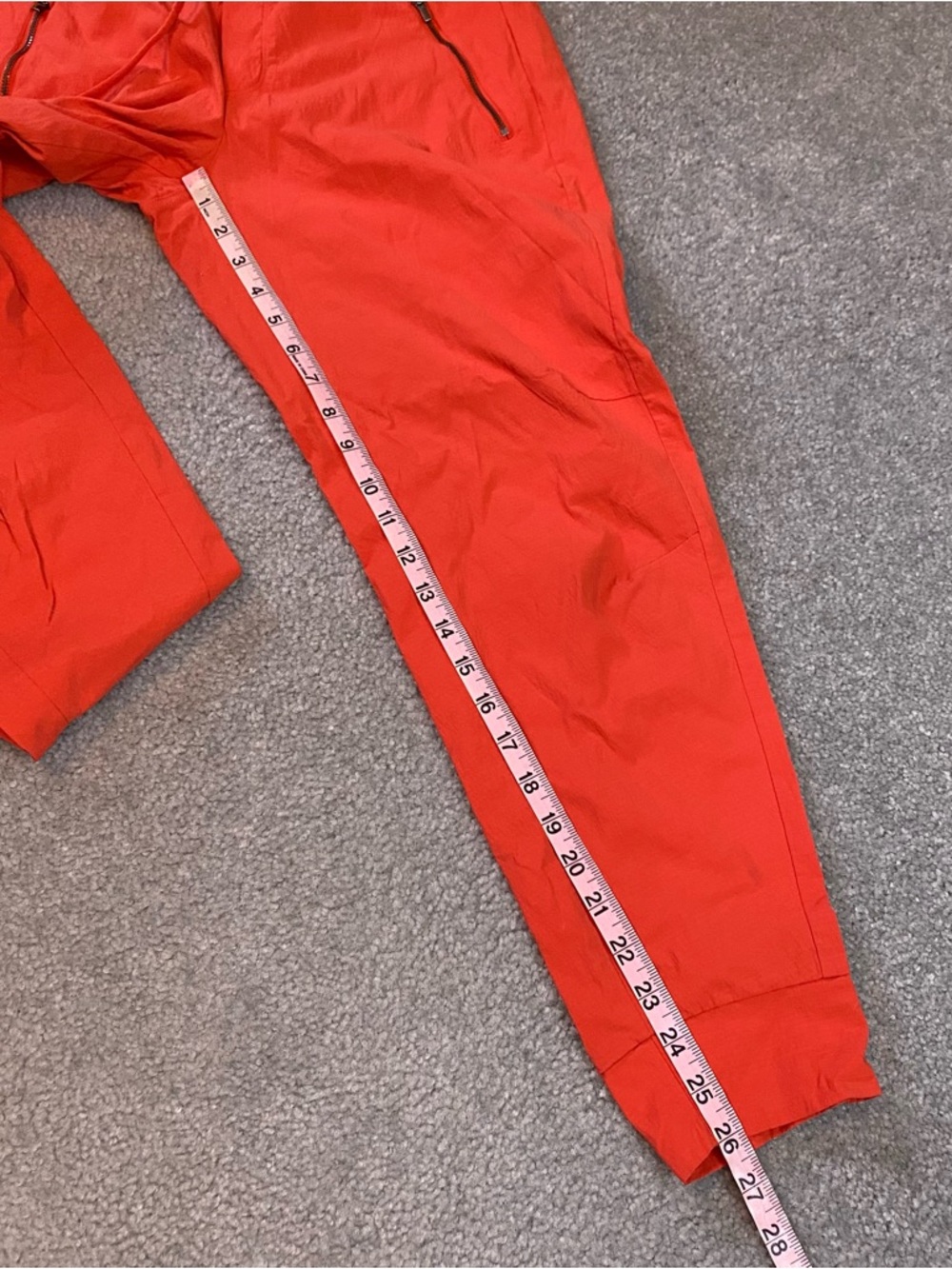 Athleta Trekki North Orange Jogger Womens Size 8 - Picture 9 of 10